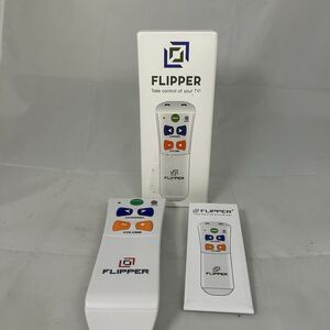 Flipper Big Button Universal TV Remote New Open Box